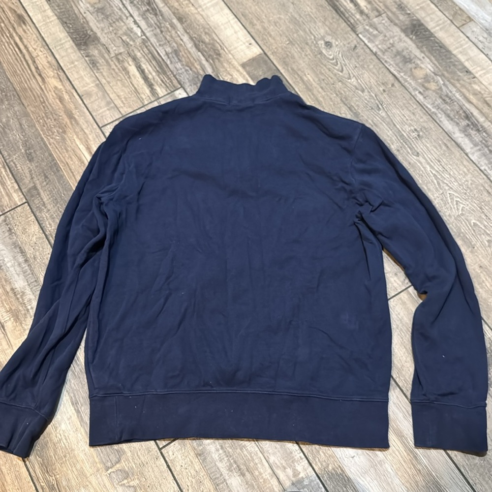 Navy Adult Medium Polo Pullover - Picture 5 of 6